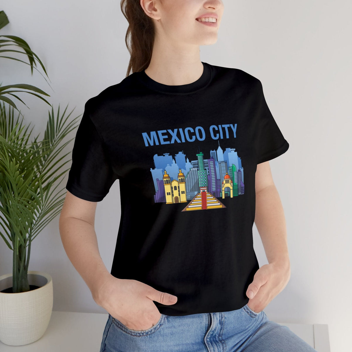 Pixel Pop Mexico - Short Sleeve Tee