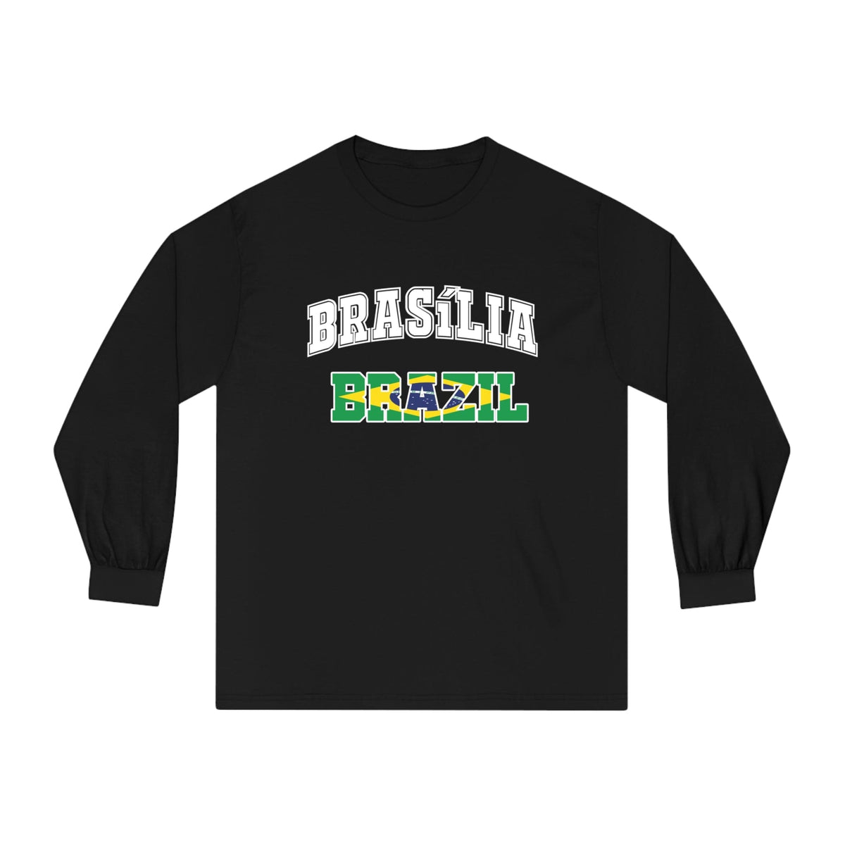 BRASILIA – Trendy Design, Premium Long Sleeve Tee