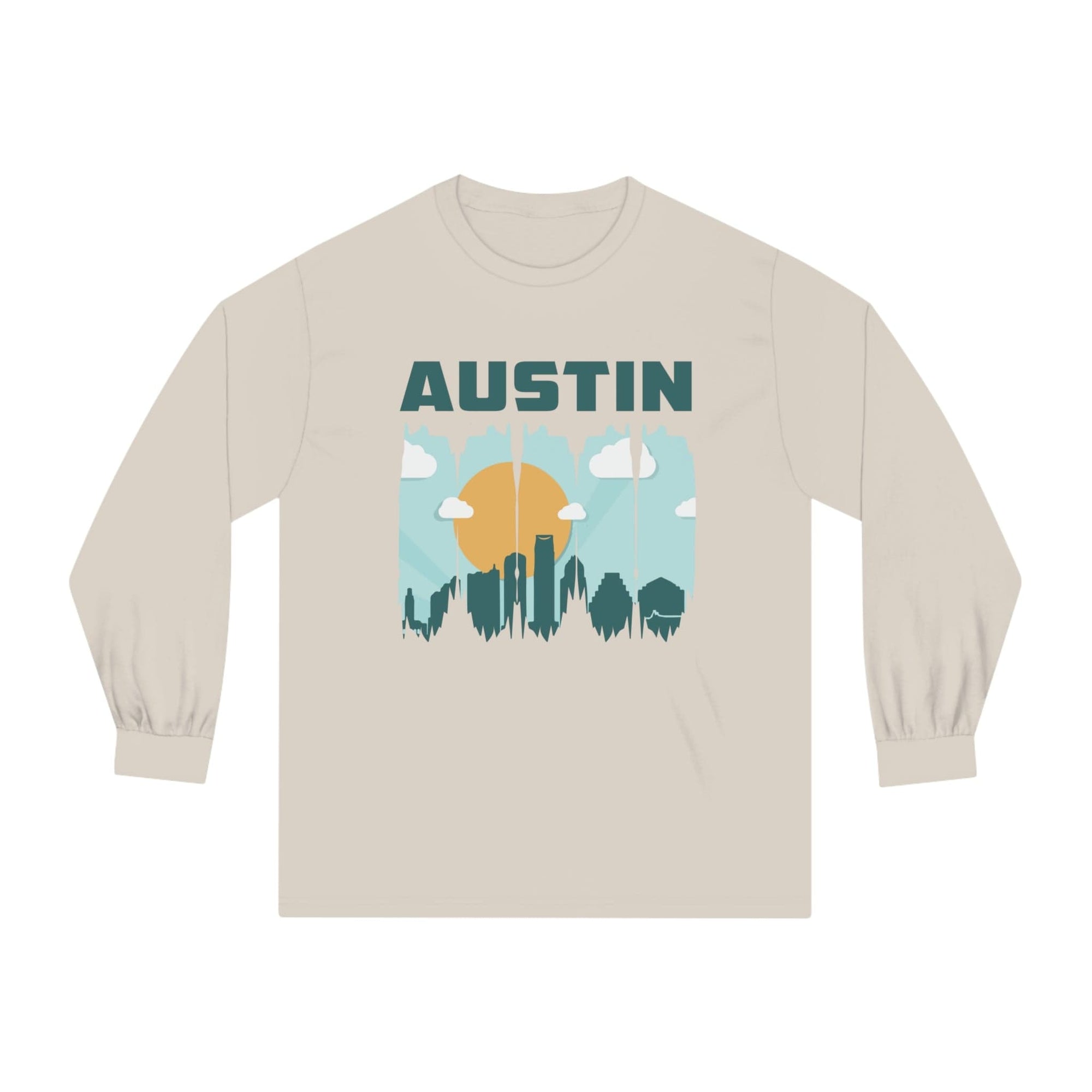 AUSTIN – Trendy Design, Premium Long Sleeve Tee