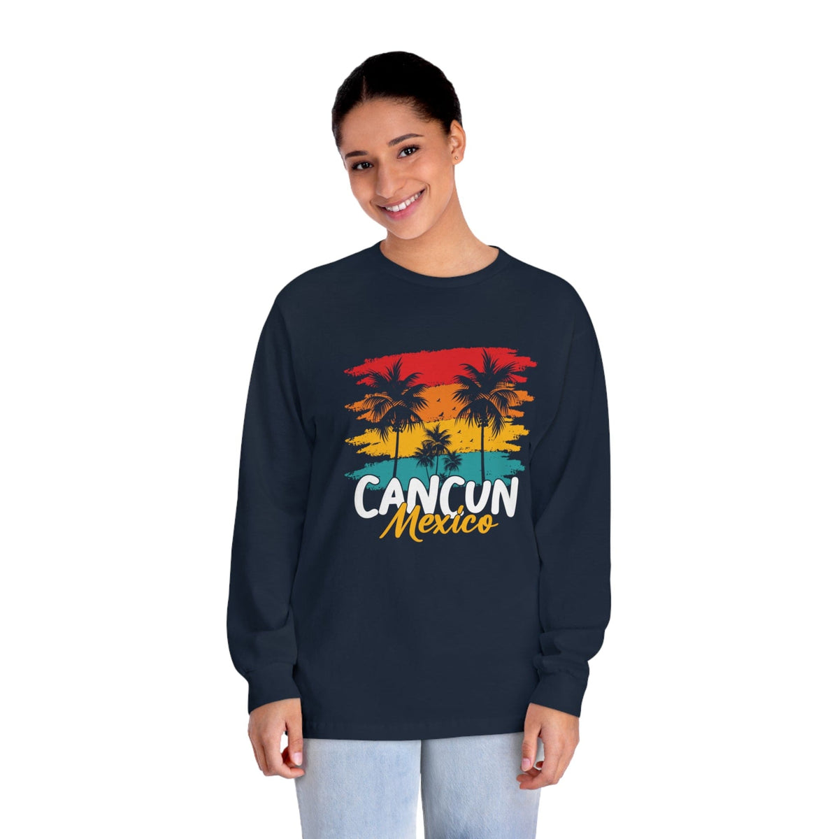 CANCUN – Trendy Design, Premium Long Sleeve Tee