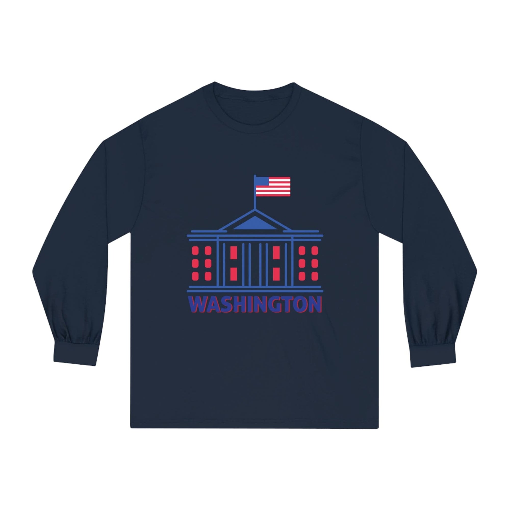 WASHINGTON – Trendy Design, Premium Long Sleeve Tee