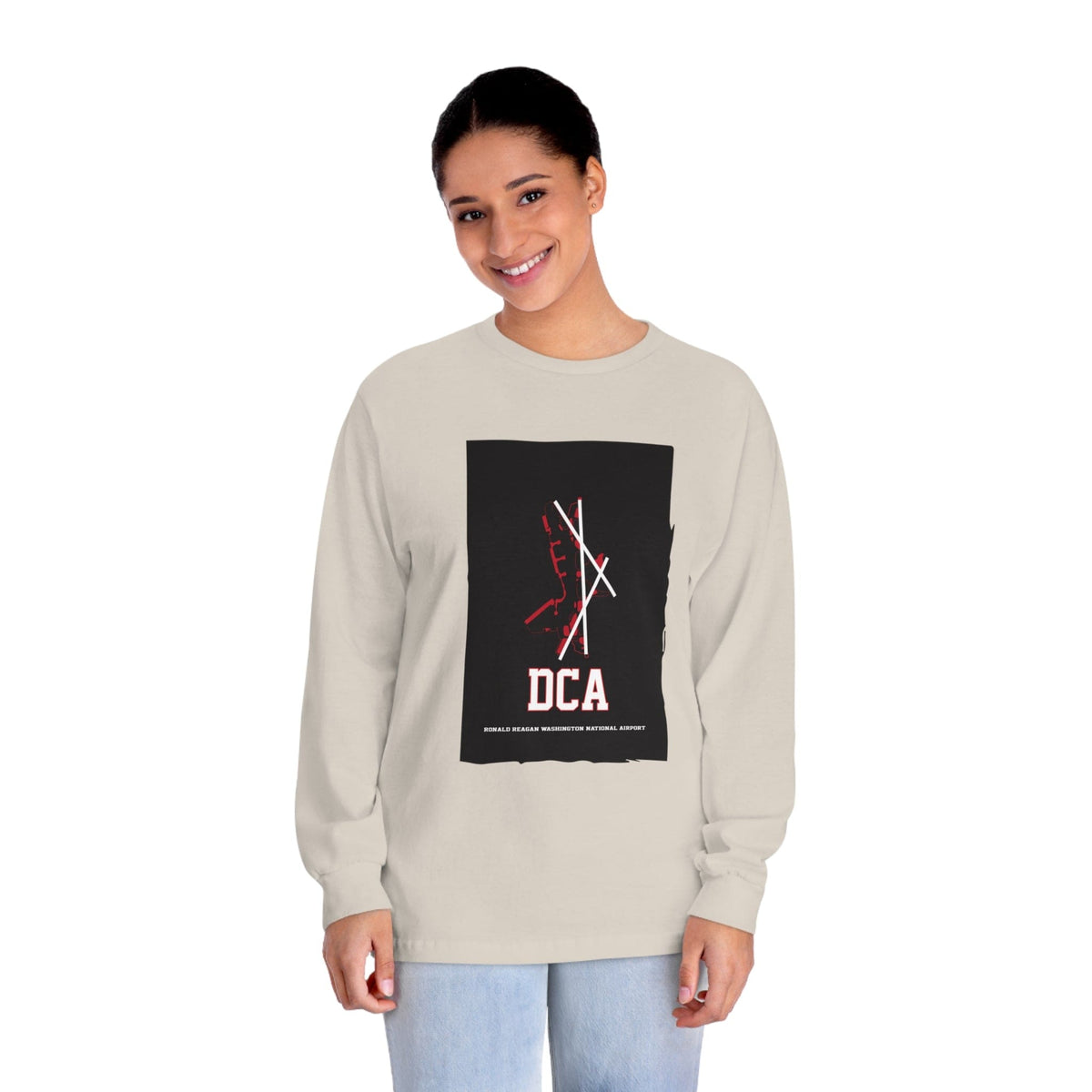 WASHINGTON – Trendy Design, Premium Long Sleeve Tee
