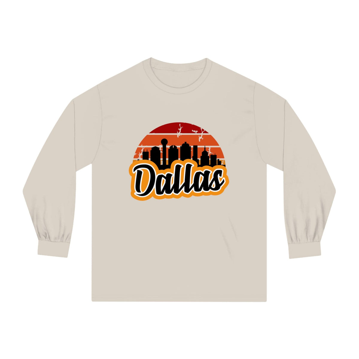 DALLAS – Trendy Design, Premium Long Sleeve Tee