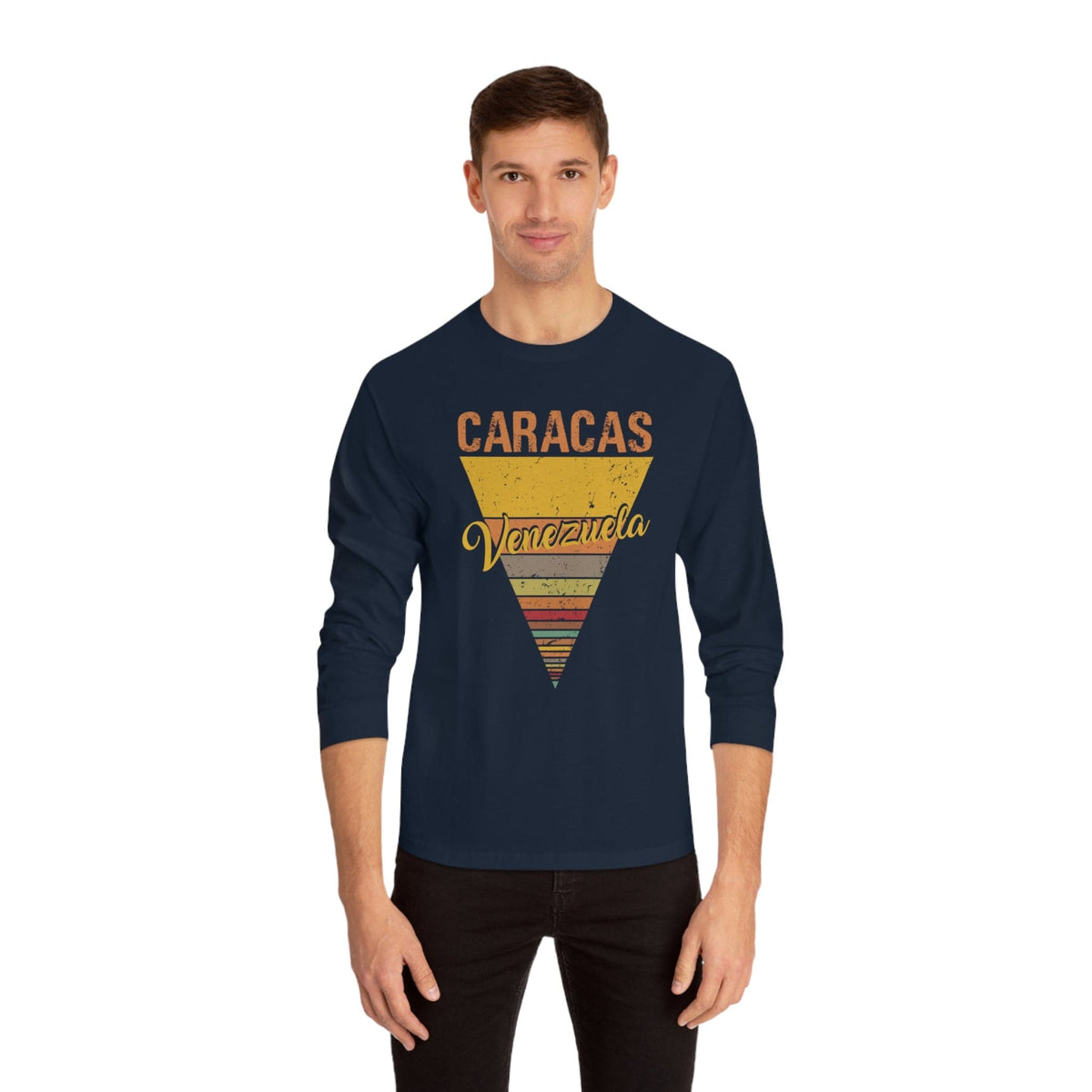 CARACAS – Trendy Design, Premium Long Sleeve Tee