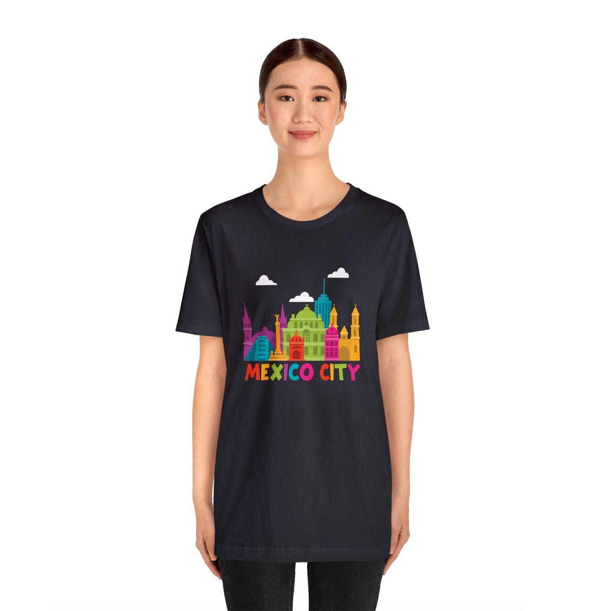 Mexico Skyline Symphony- Short Sleeve Tee