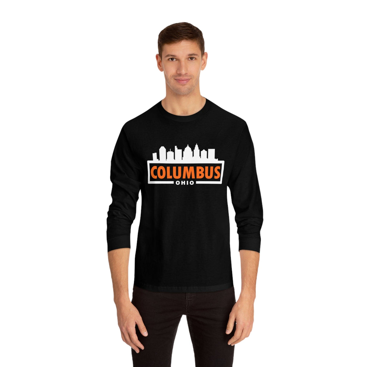 COLUMBUS – Trendy Design, Premium Long Sleeve Tee