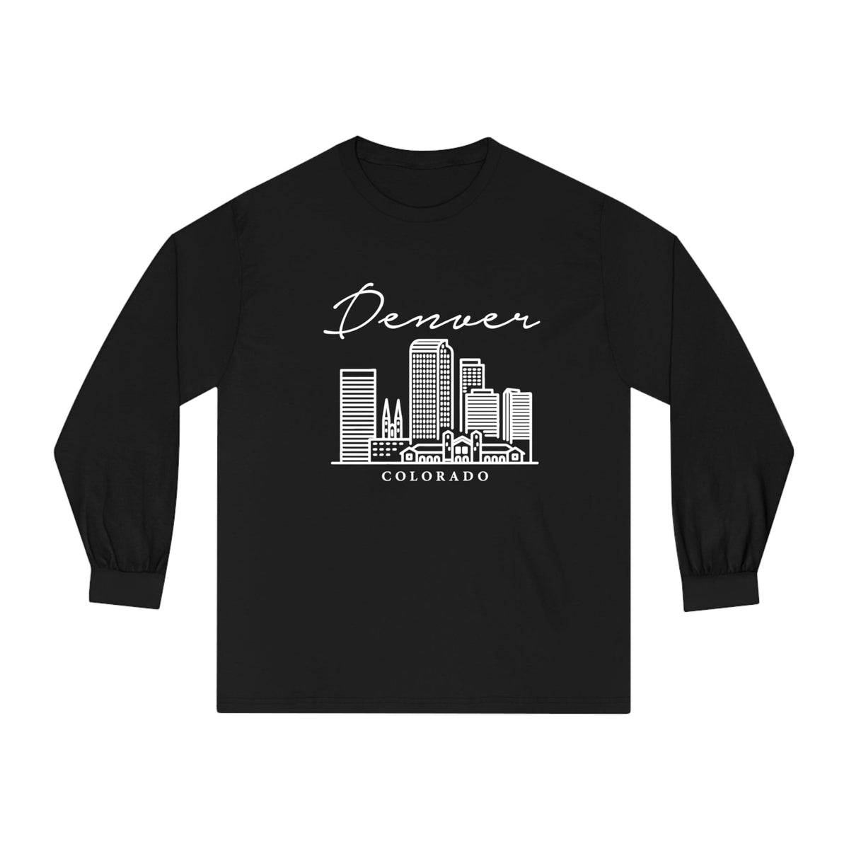 DENVER – Trendy Design, Premium Long Sleeve Tee