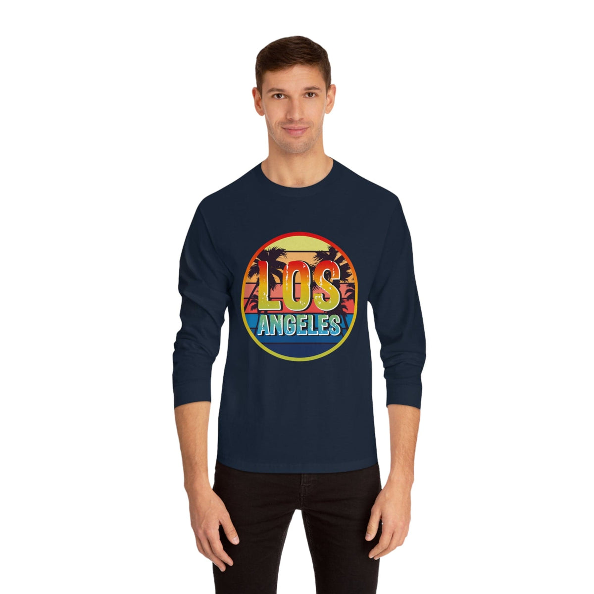 LOS ANGELES – Trendy Design, Premium Long Sleeve Tee