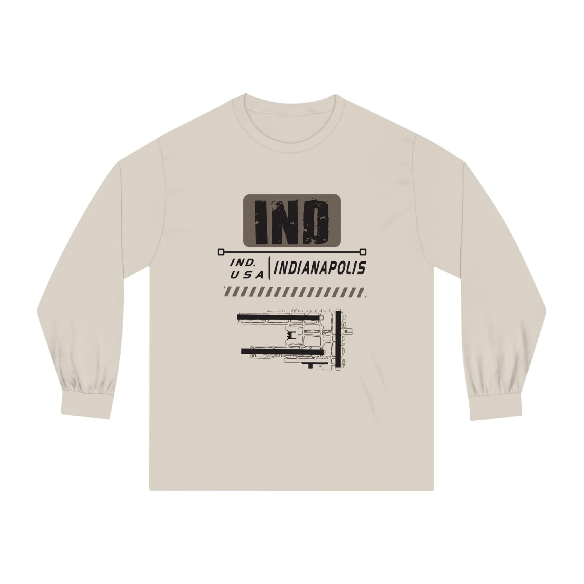 INDIANAPOLIS – Trendy Design, Premium Long Sleeve Tee