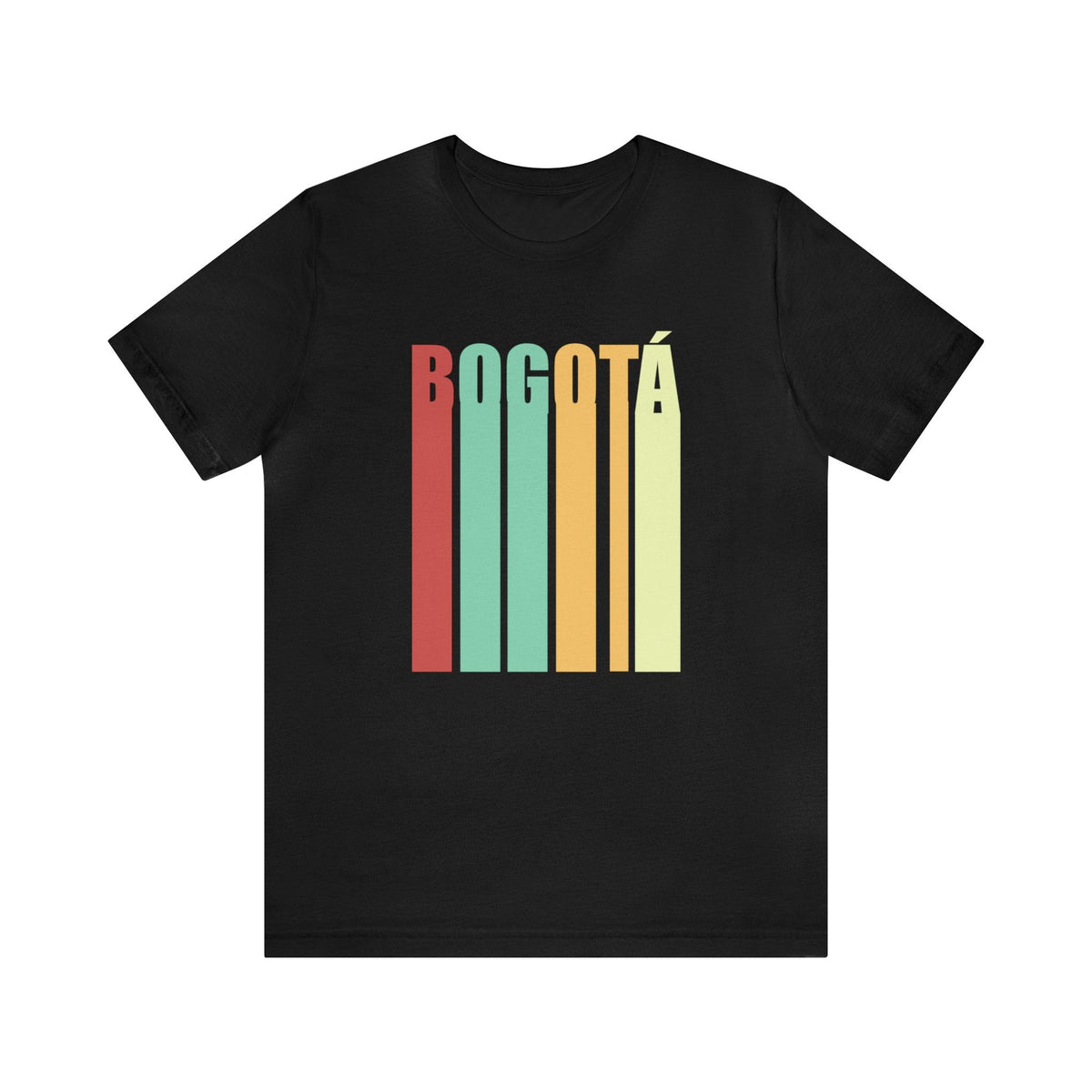 Vintage Bogotá Vertical - Short Sleeve Tee