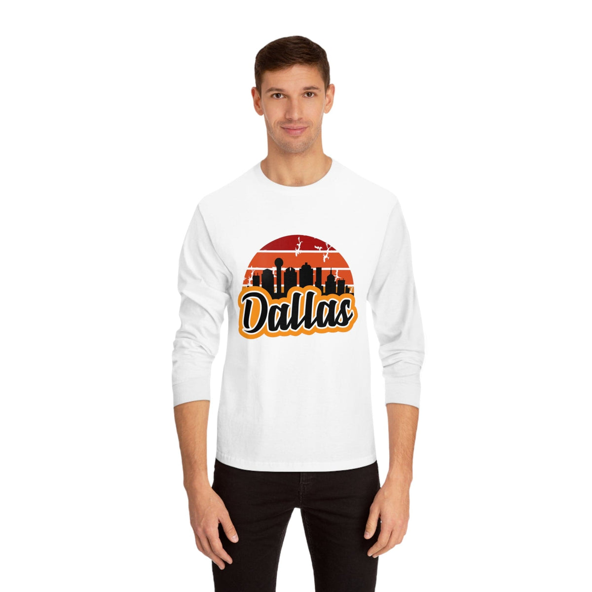 DALLAS – Trendy Design, Premium Long Sleeve Tee