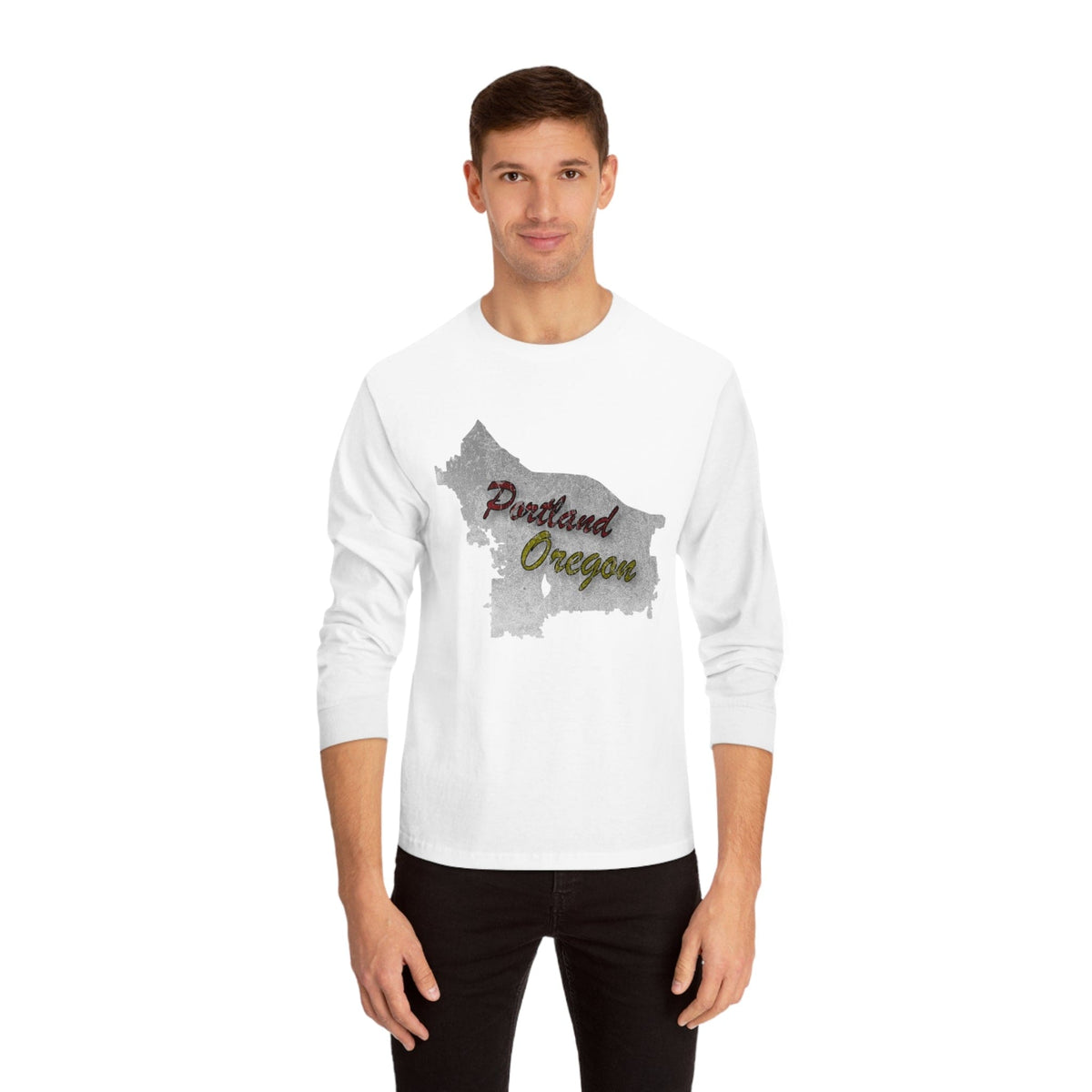 PORTLAND – Trendy Design, Premium Long Sleeve Tee