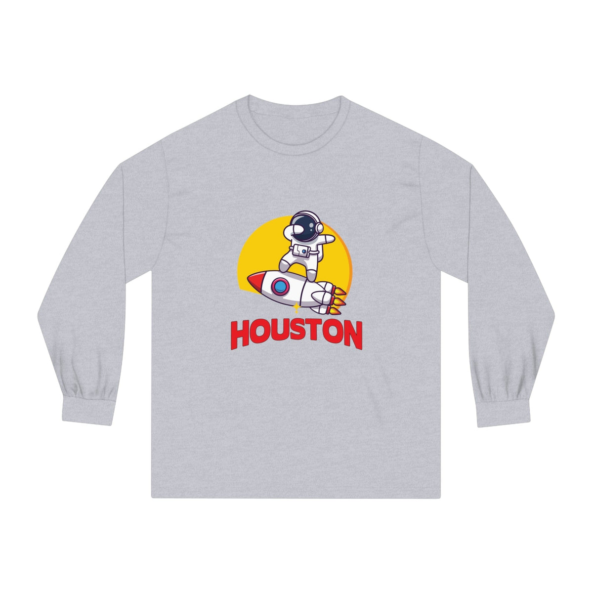 HOUSTON – Trendy Design, Premium Long Sleeve Tee