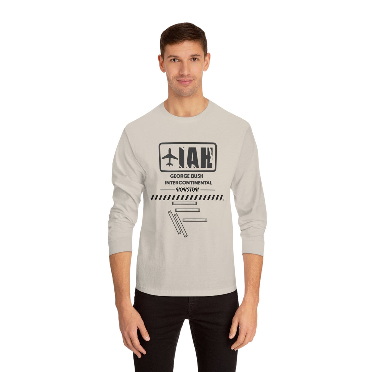 HOUSTON – Trendy Design, Premium Long Sleeve Tee