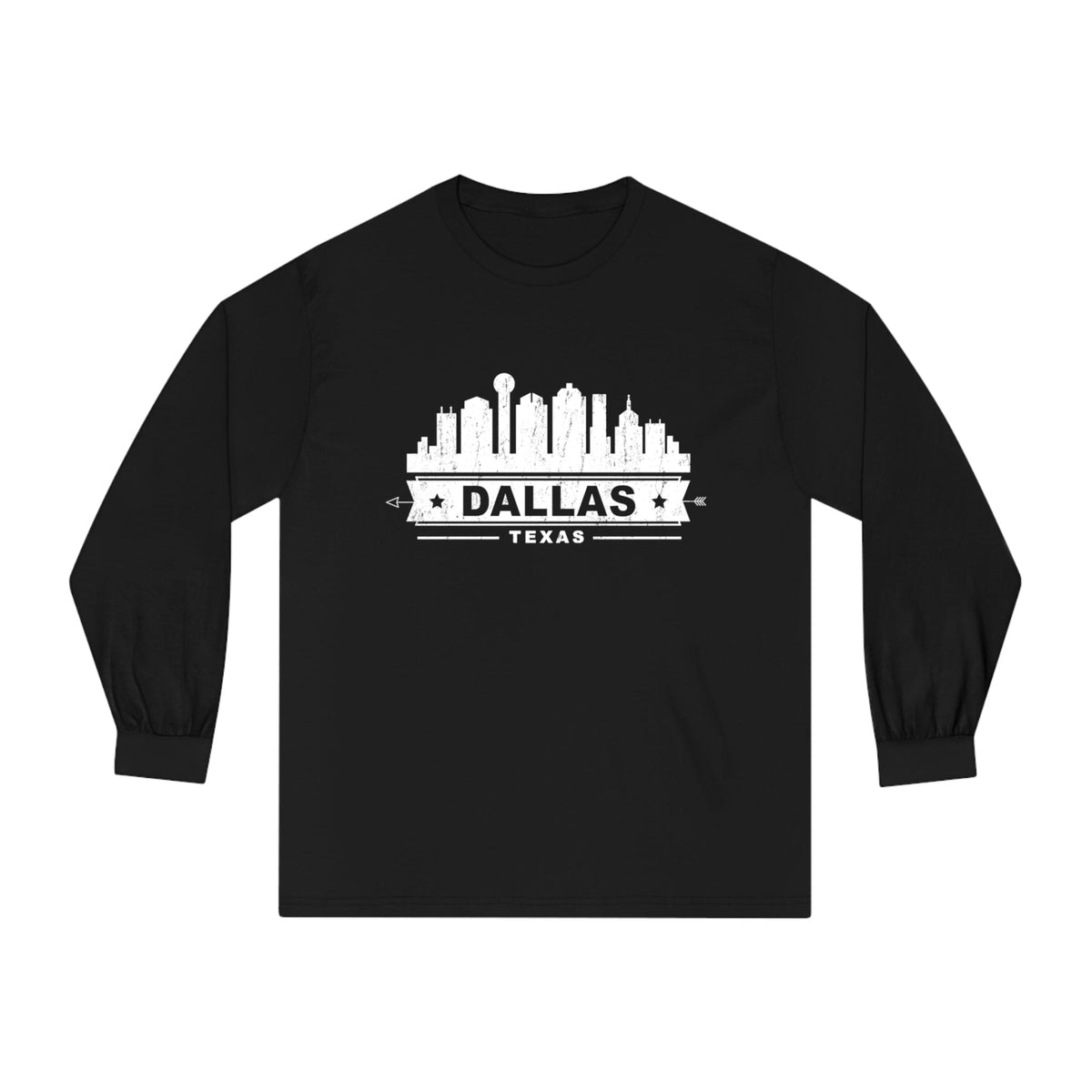 DALLAS – Trendy Design, Premium Long Sleeve Tee