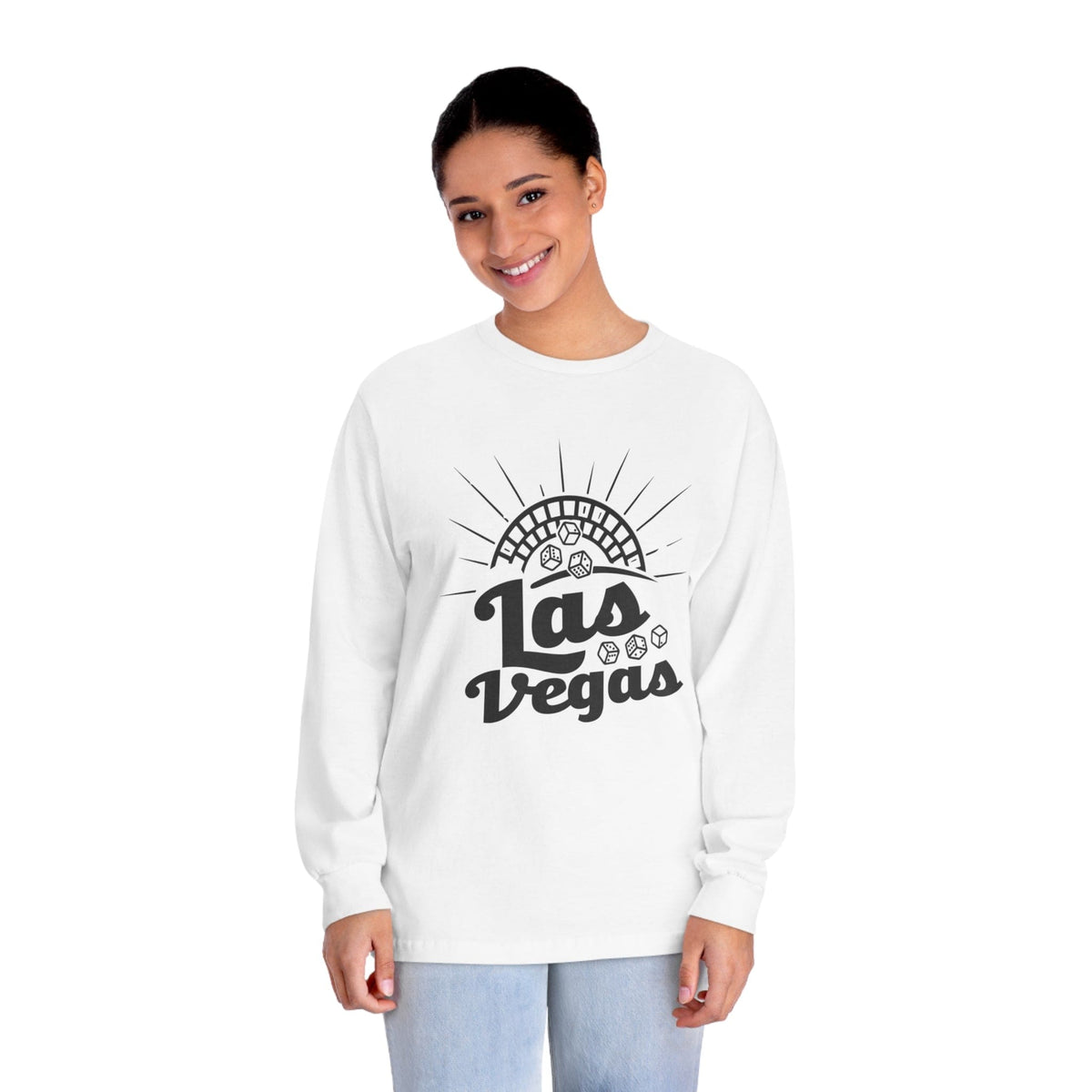 LAS VEGAS – Trendy Design, Premium Long Sleeve Tee