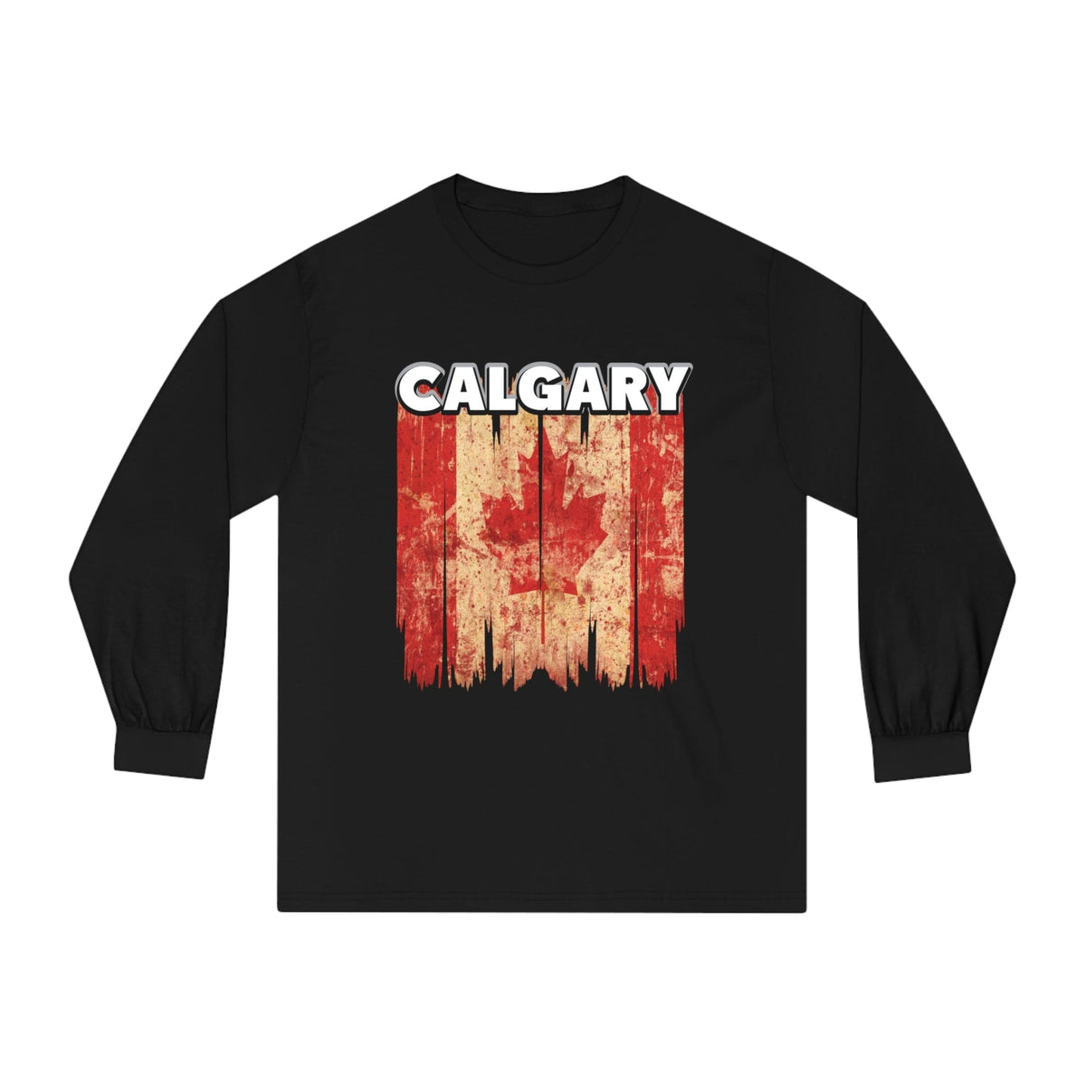 CALGARY – Trendy Design, Premium Long Sleeve Tee