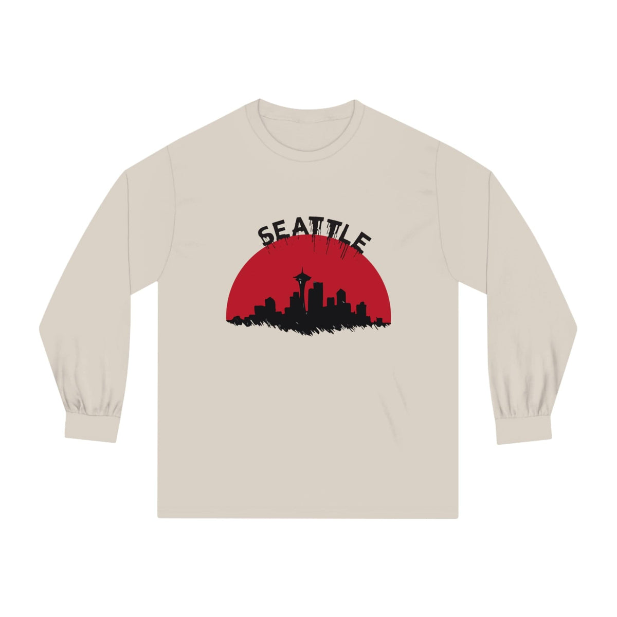SEATTLE – Trendy Design, Premium Long Sleeve Tee