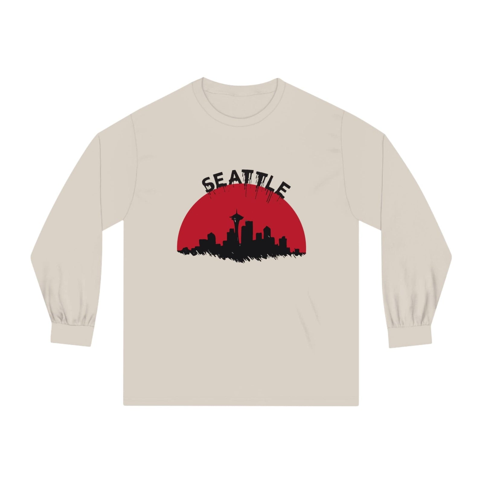 SEATTLE – Trendy Design, Premium Long Sleeve Tee