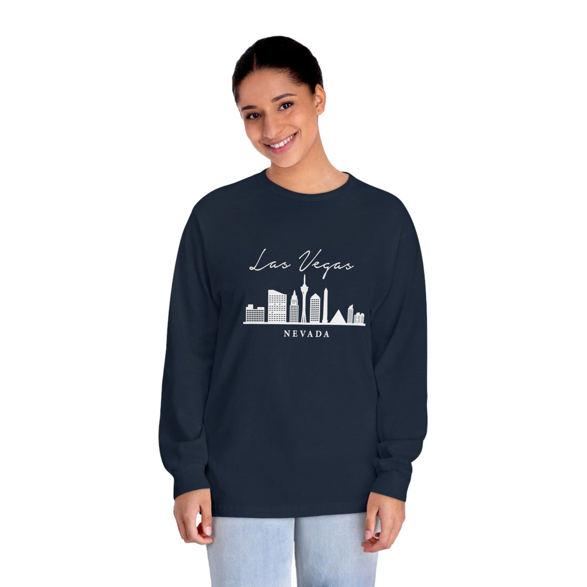 LAS VEGAS – Trendy Design, Premium Long Sleeve Tee