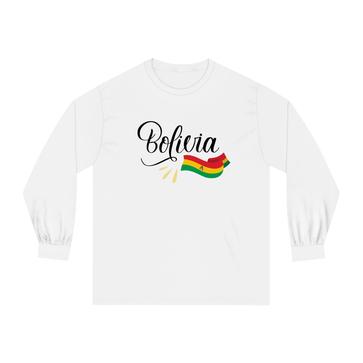 BOLIVIA – Trendy Design, Premium Long Sleeve Tee