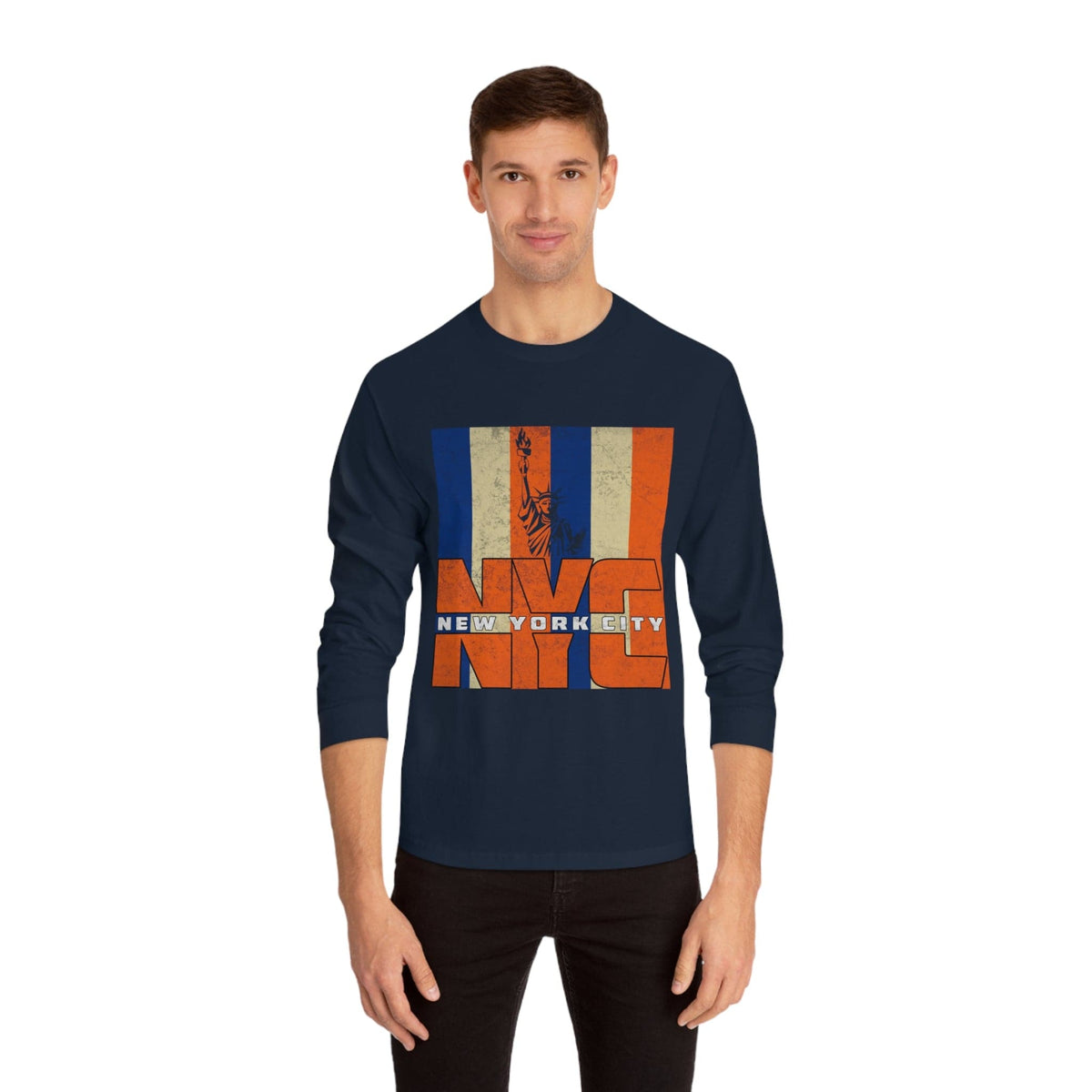 NEW YORK CITY – Trendy Design, Premium Long Sleeve Tee