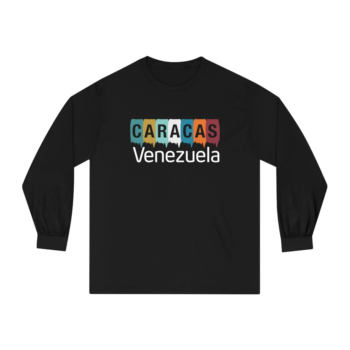 CARACAS – Trendy Design, Premium Long Sleeve Tee
