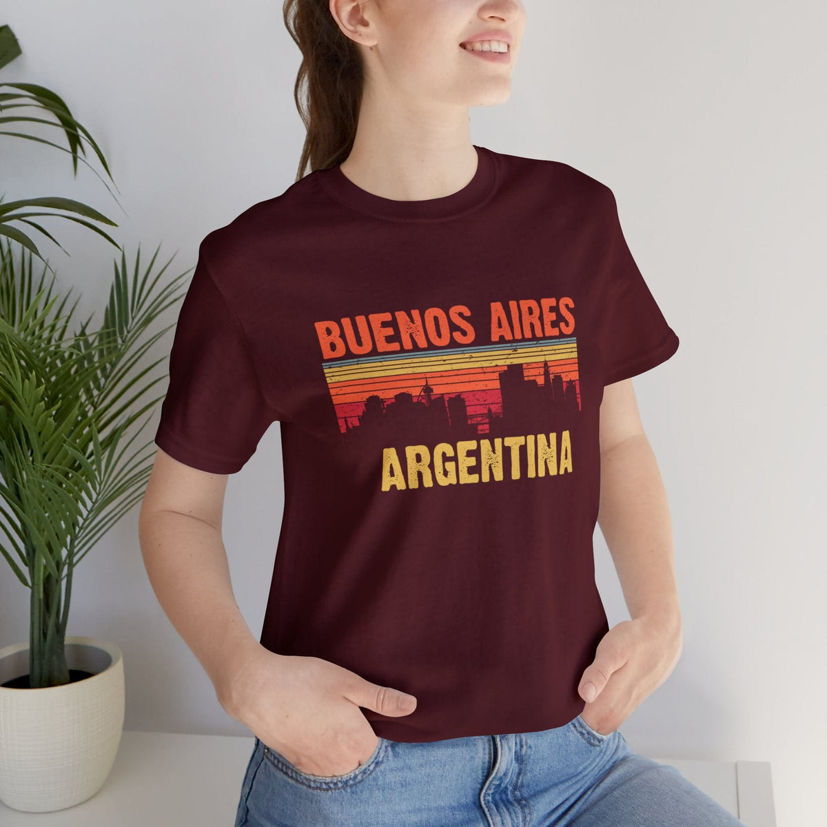 Buenos Aires Nightscape - Short Sleeve Tee