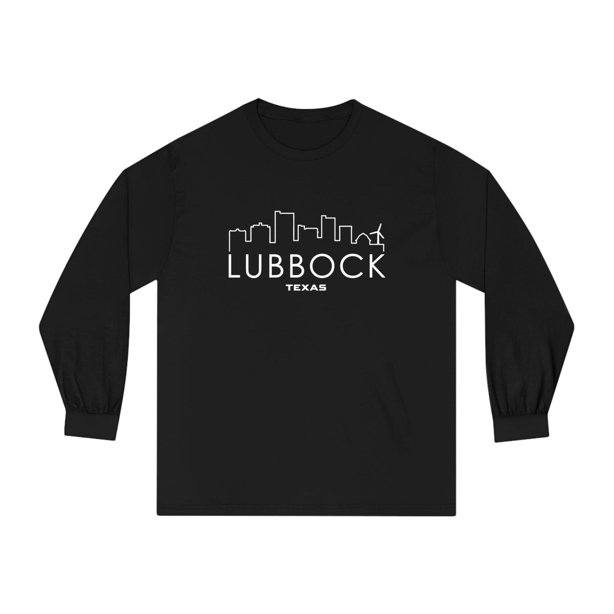 LUBBOCK – Trendy Design, Premium Long Sleeve Tee