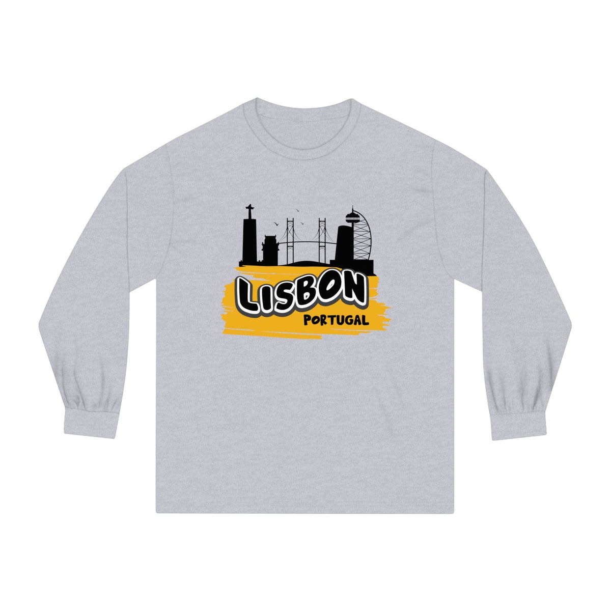 LISBON – Trendy Design, Premium Long Sleeve Tee
