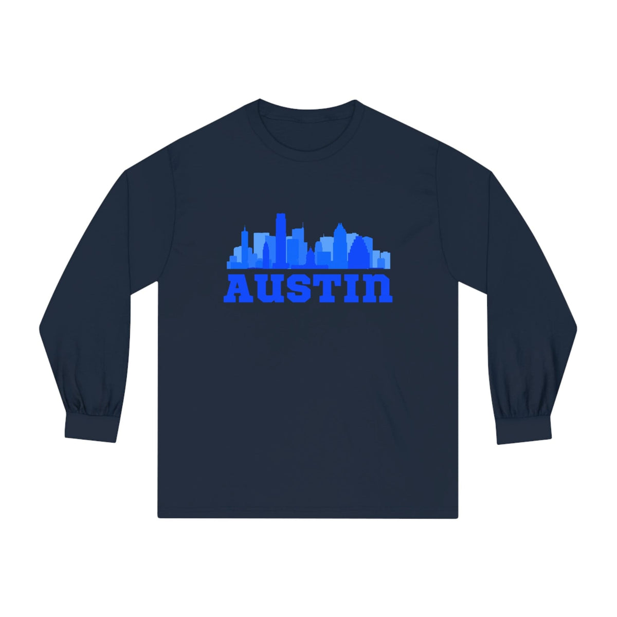 AUSTIN – Trendy Design, Premium Long Sleeve Tee