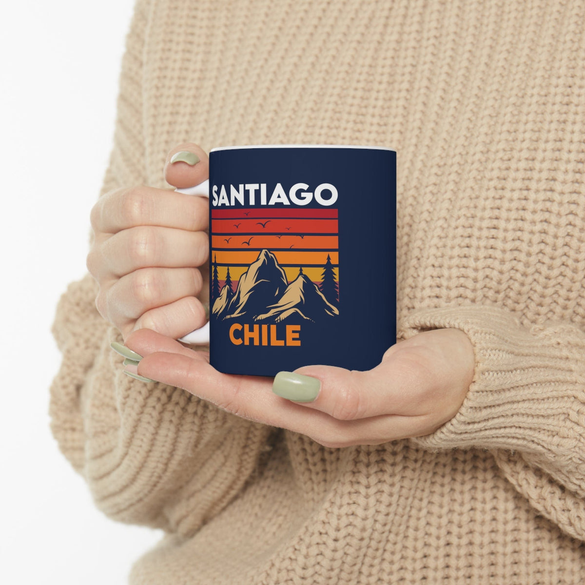 SANTIAGO - Awesome Ceramic Mug, Exclusive Design