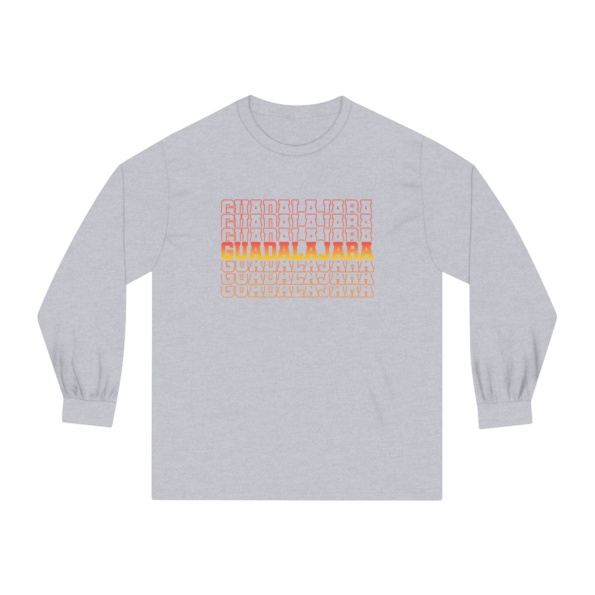 GUADALAJARA – Trendy Design, Premium Long Sleeve Tee