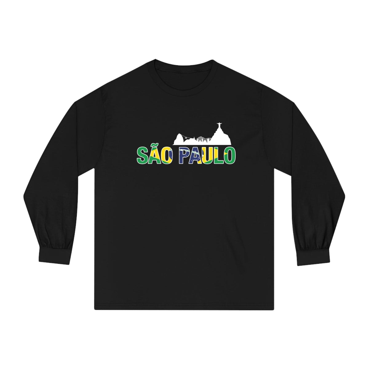 SAO PAULO – Trendy Design, Premium Long Sleeve Tee