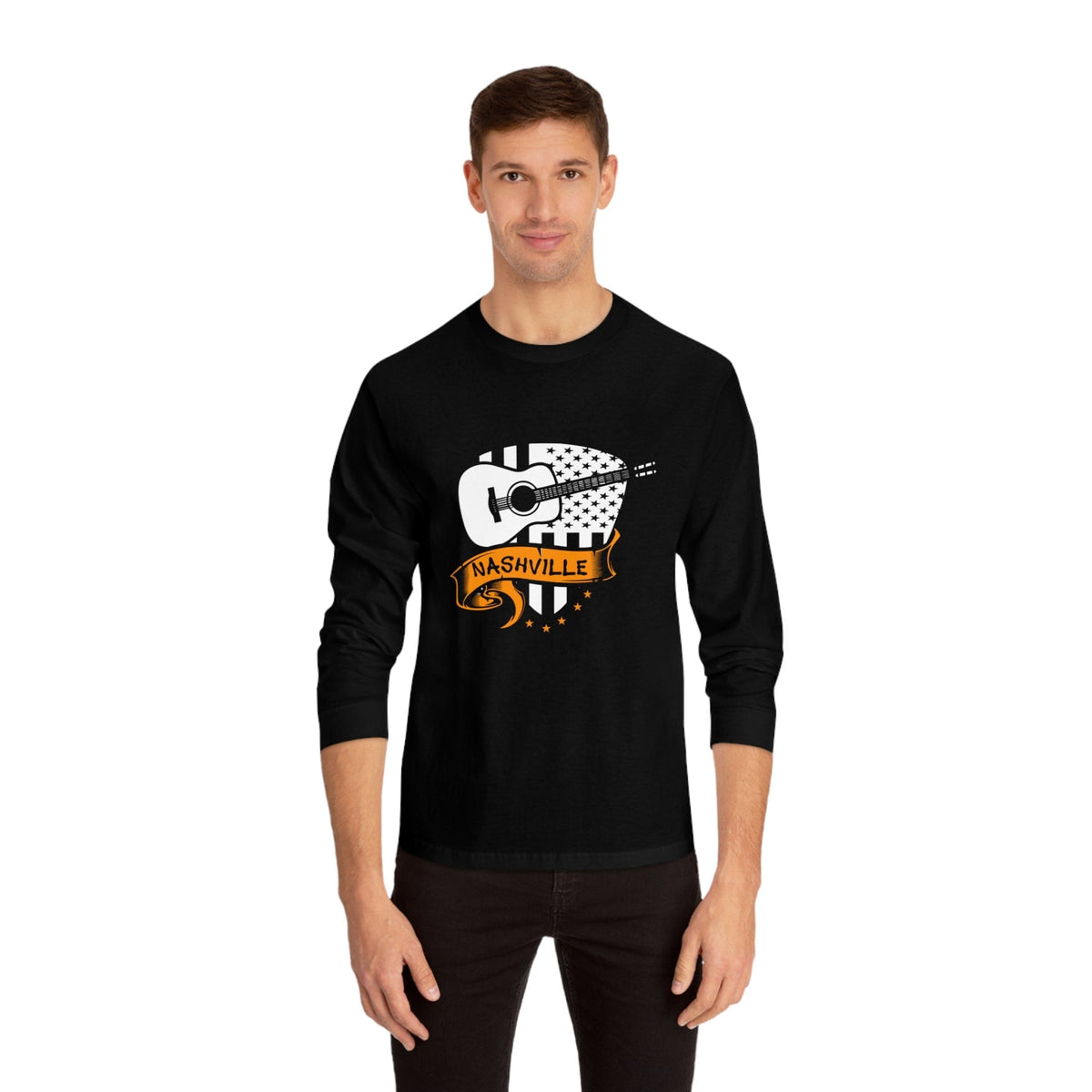 NASHVILLE – Trendy Design, Premium Long Sleeve Tee