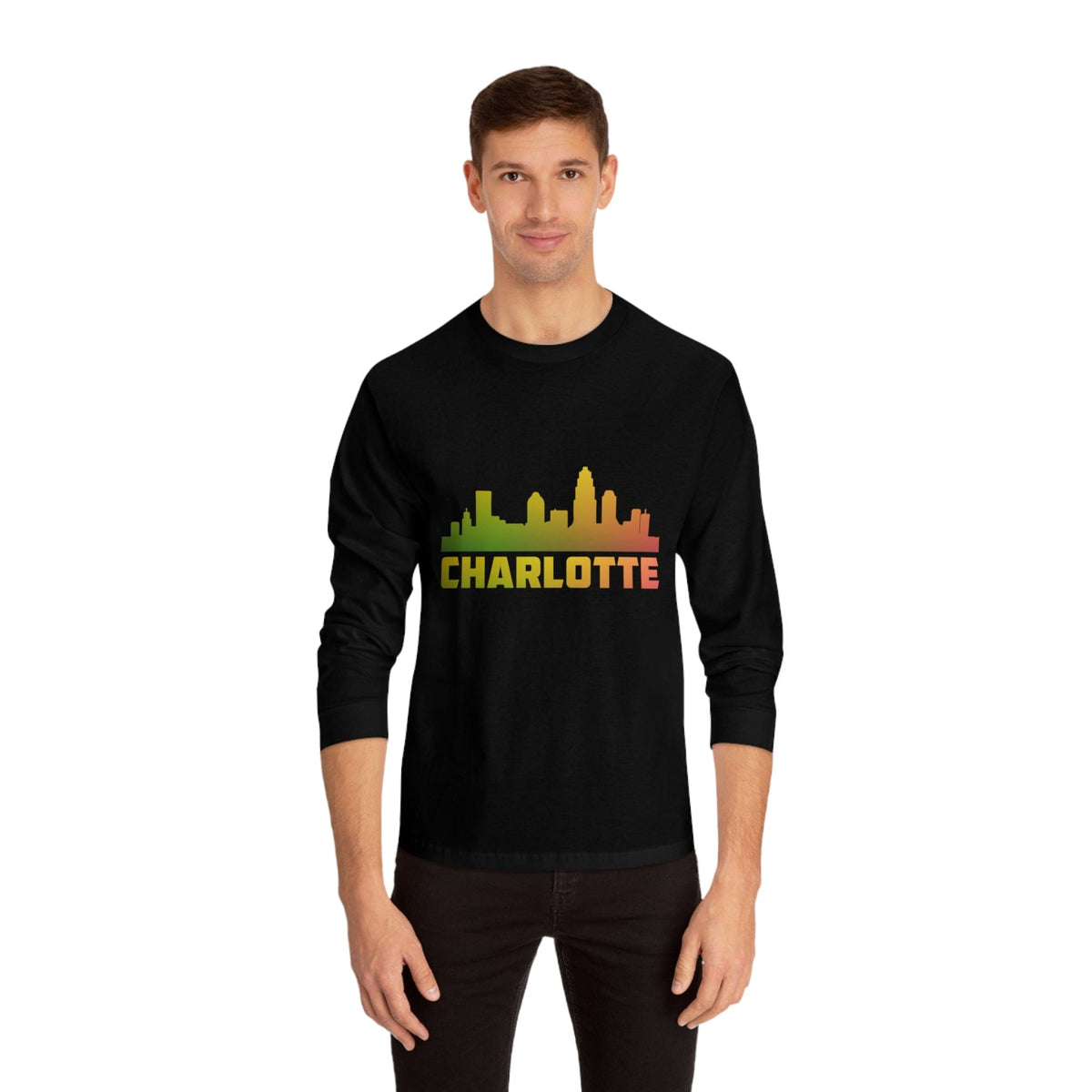 CHARLOTTE – Trendy Design, Premium Long Sleeve Tee
