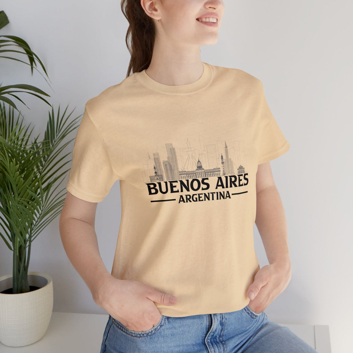 Buenos Aires Skyline - Short Sleeve Tee