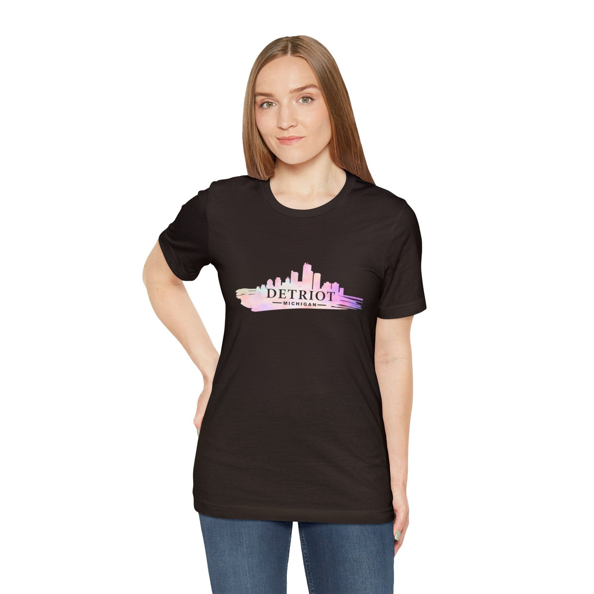 Detroit Skyline - Short Sleeve Tee