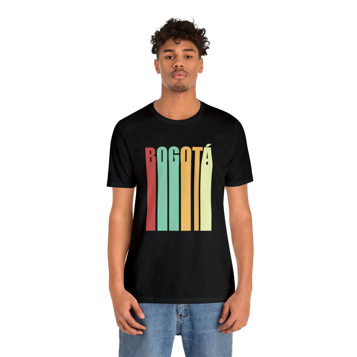 Vintage Bogotá Vertical - Short Sleeve Tee