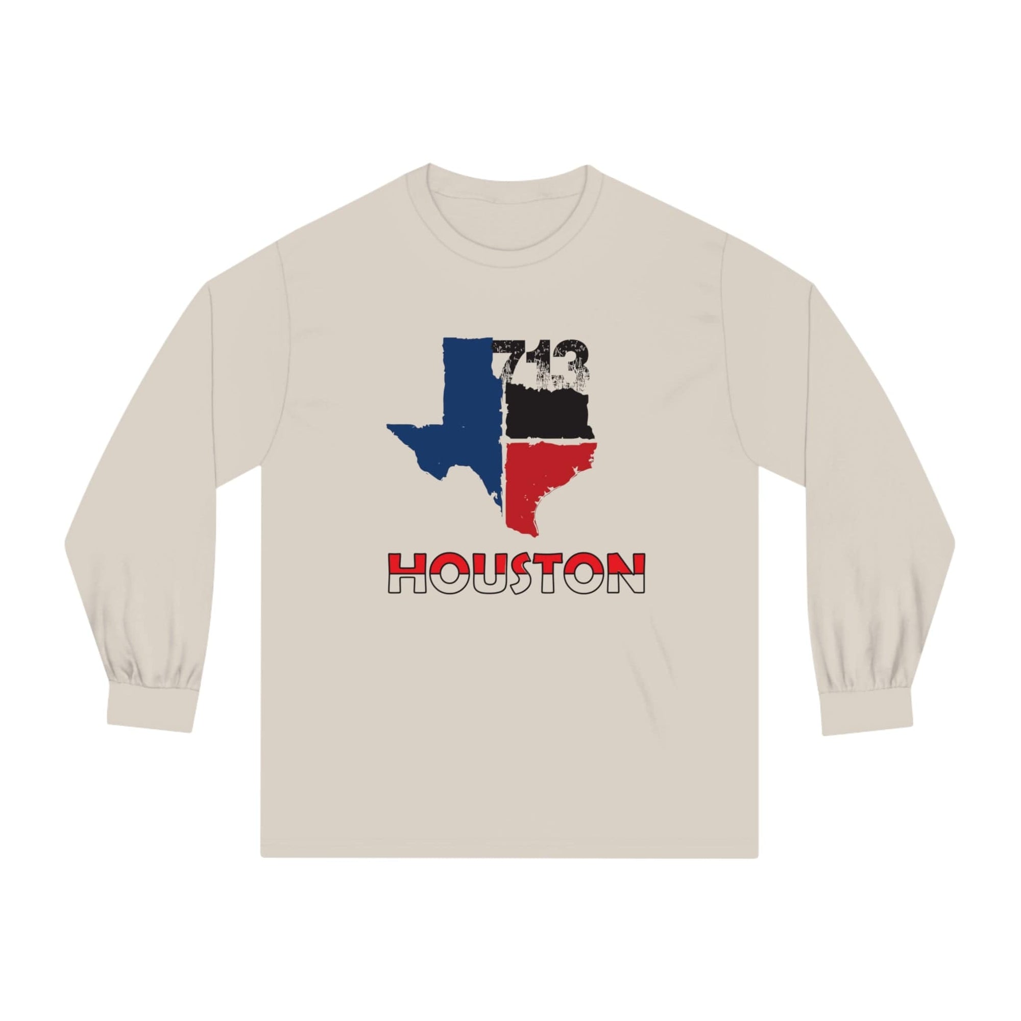 HOUSTON – Trendy Design, Premium Long Sleeve Tee