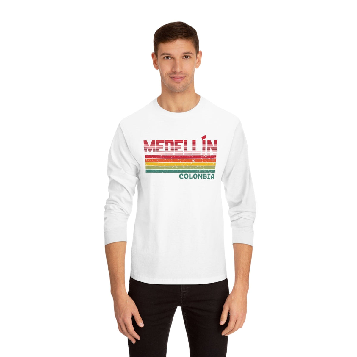 MEDELLIN – Trendy Design, Premium Long Sleeve Tee