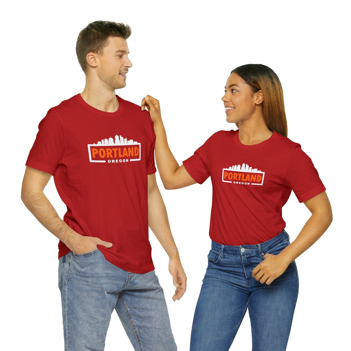 Portland Skyline - Short Sleeve Tee