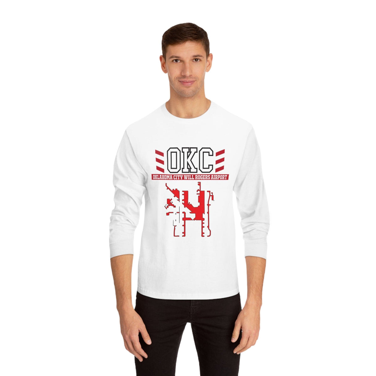 OKLAHOMA CITY – Trendy Design, Premium Long Sleeve Tee