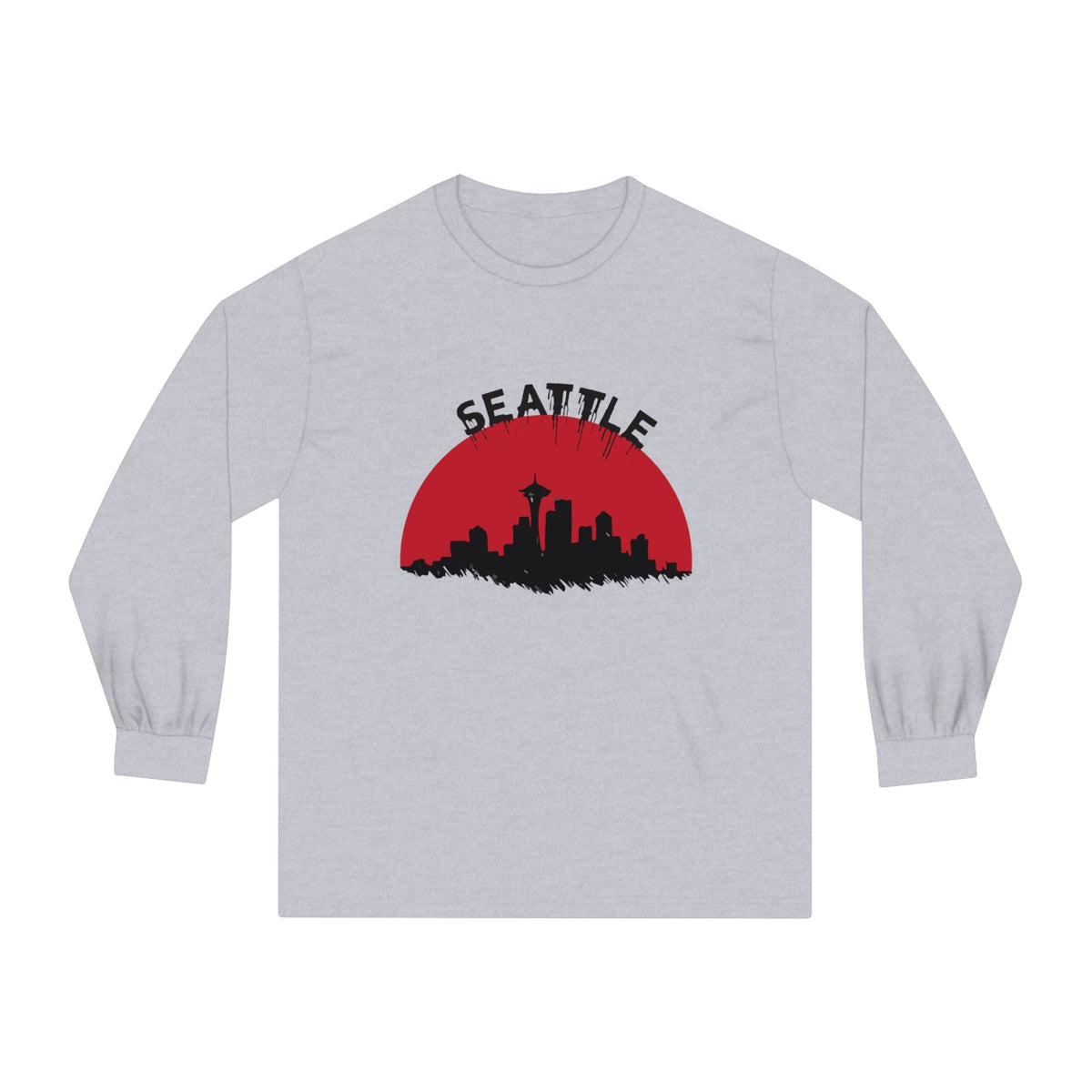 SEATTLE – Trendy Design, Premium Long Sleeve Tee