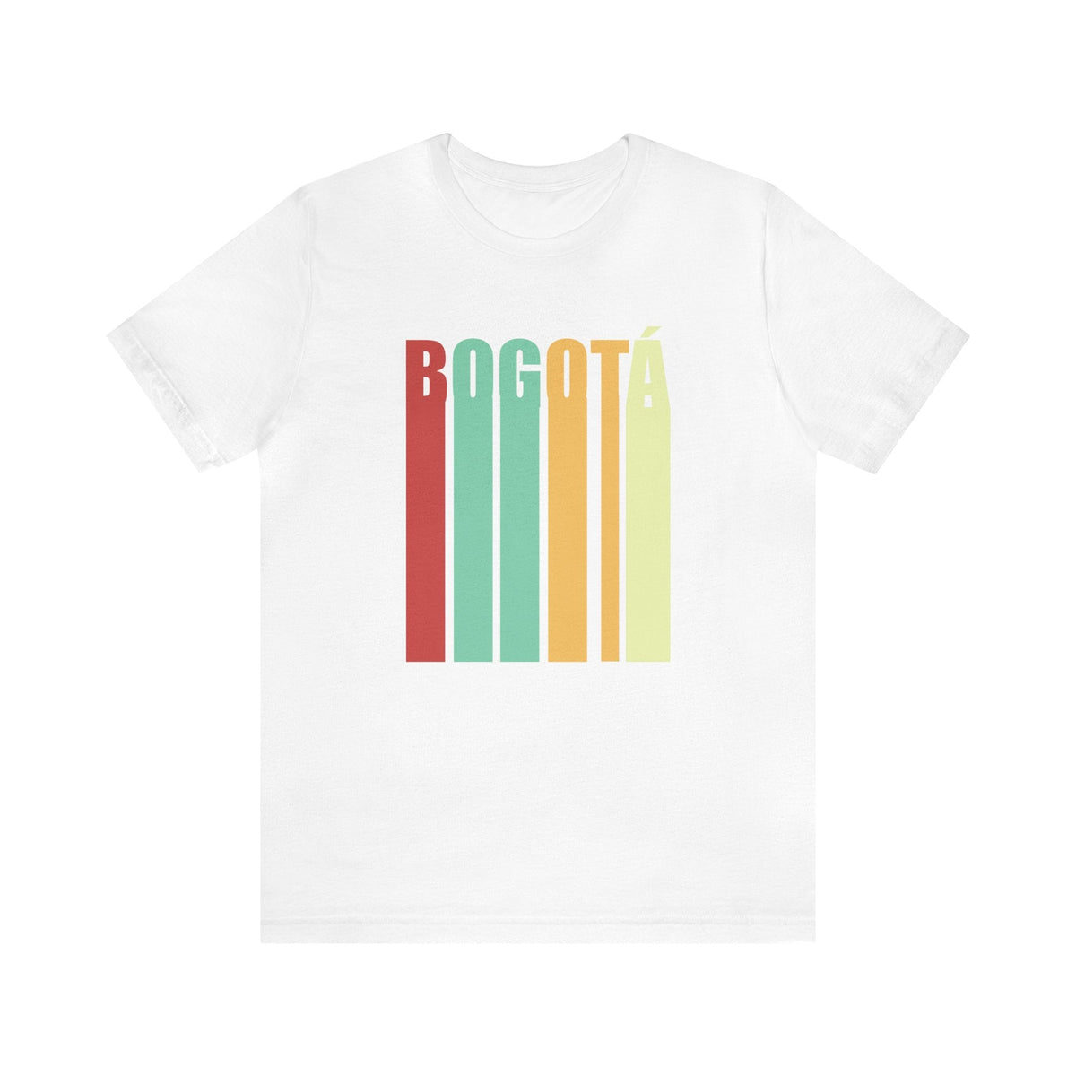 Vintage Bogotá Vertical - Short Sleeve Tee