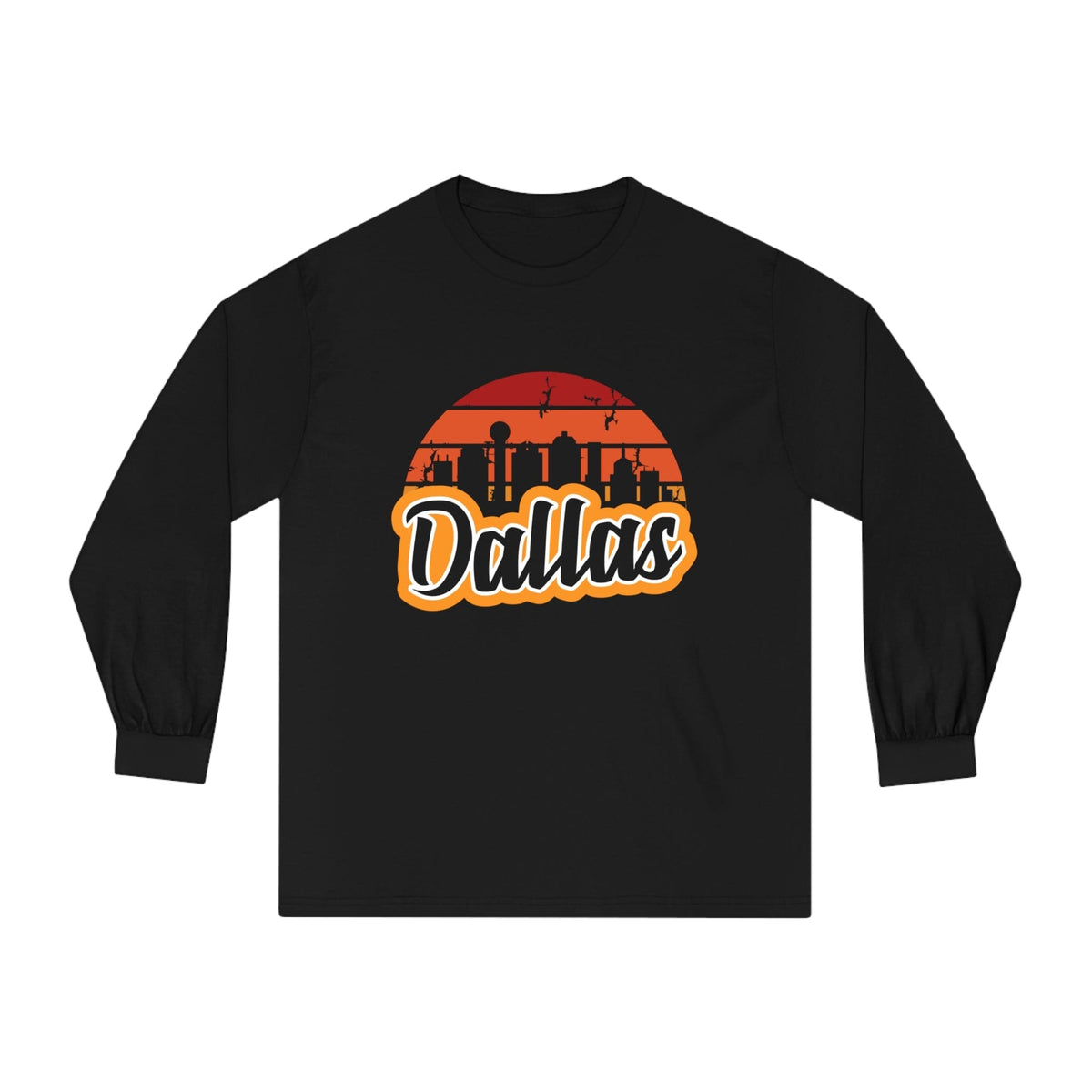 DALLAS – Trendy Design, Premium Long Sleeve Tee