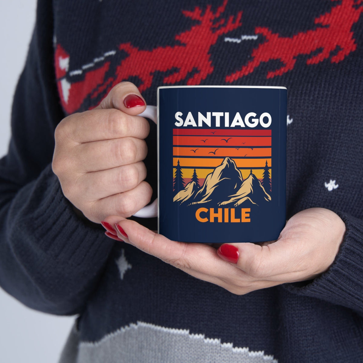 SANTIAGO - Awesome Ceramic Mug, Exclusive Design