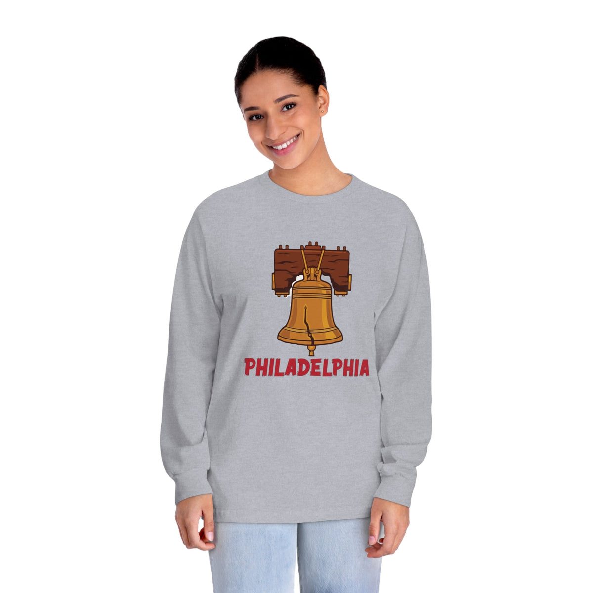 PHILADELPHIA – Trendy Design, Premium Long Sleeve Tee
