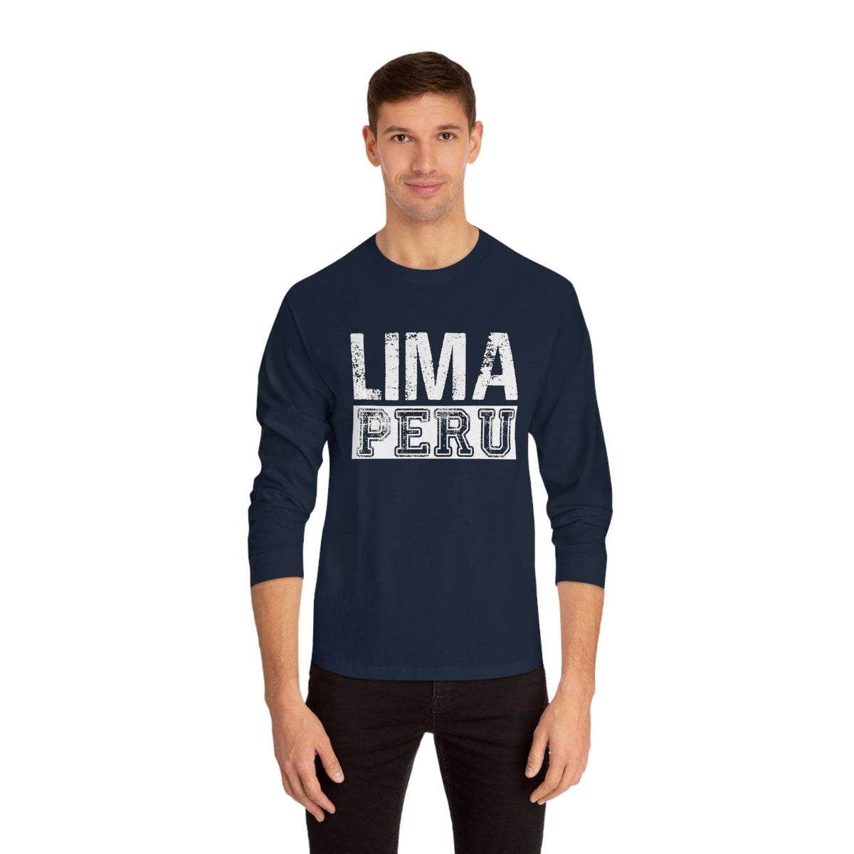 LIMA – Trendy Design, Premium Long Sleeve Tee