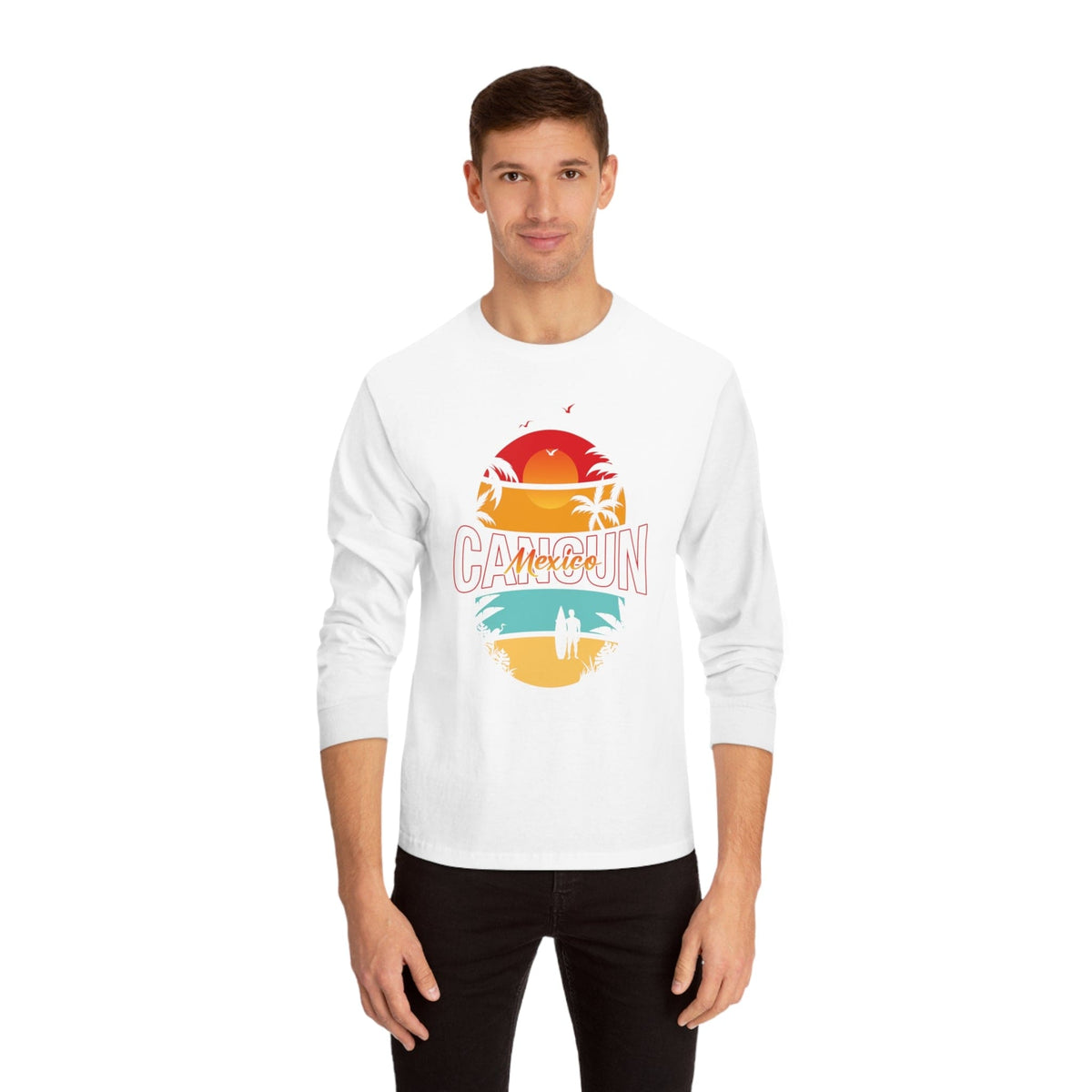 CANCUN – Trendy Design, Premium Long Sleeve Tee